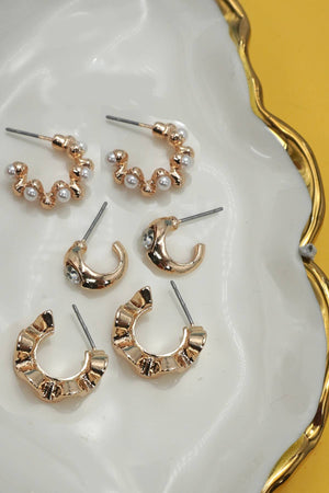 Hoop Trio Earrings