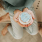 Turquoise Crystal Bath Bomb – Blue + Gold
