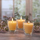 Beehive Glass Candle – 100% Pure Beeswax – 24+ Hour Burn