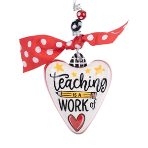 Teaching Heart Christmas Ornament