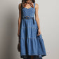 Denim Dreams Maxi Dress
