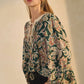 Plus Floral Printed Blouse