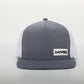 Premium Active 5-Panel Logo Hat (Heather/White)