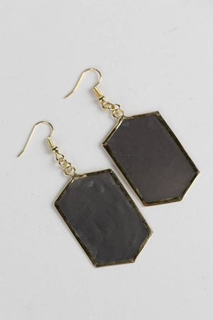 Nightfall Capiz Faire Trade Earrings