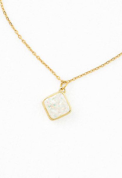 Clare Opal Necklace