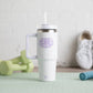 Make Heaven Crowded All Over Stainless Steel 30oz Tumbler With Handle
