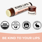 Georgia Peach, Organic Lip Balm, 12 Tube Display Box