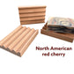 Natural wood soap saver
