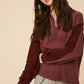 Half-Zip Pullover Top