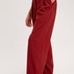 Pleated Wide-Leg Trousers