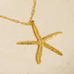 SALE Suki 18K Gold Non-Tarnish Statement Star Necklace