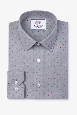 Percy Classic Fit Dress Shirt Gray Alynn