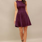 Faux Suede Mini Dress