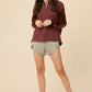 Half-Zip Pullover Top