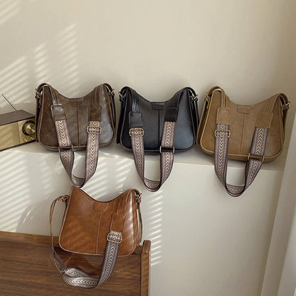 Retro Commuter Crossbody Bag