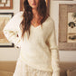 SALE Cozy Relaxed Fit Teddy Bear Sweater