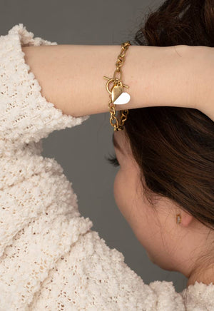 Give Hope Bracelet in Gold- 14K Gold