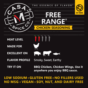 Free Range® Chicken Seasoning - Plastic Shaker