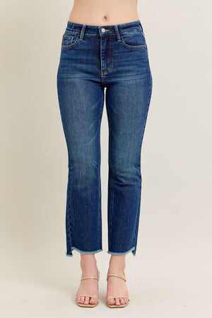 HW Dark Wash Kick Flare