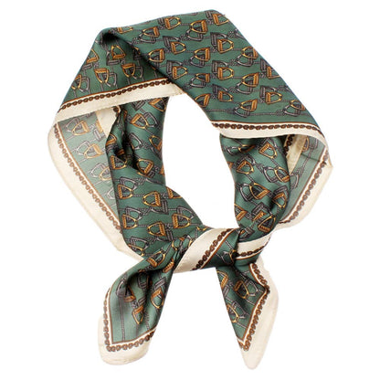 Silky Bandana Square Scarf