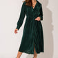 Gorgeous Green Plisse Dress