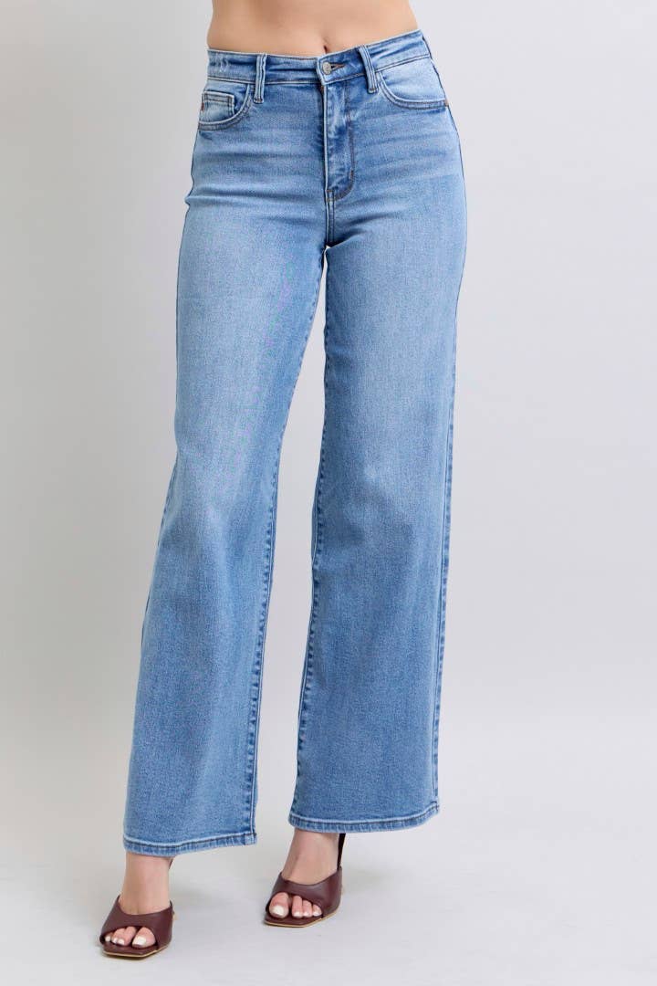 HW Vintage Wash Retro Wide Leg