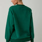 CREW NECK LONG SLEEVE "THE HOME BY 8PM CLUB" SWEATSHIRT