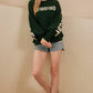 Oversized Ho Ho Ho Christmas Sweater