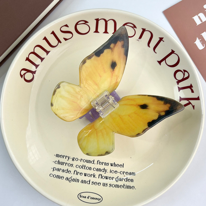 French Butterfly Hair Claw