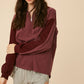 Half-Zip Pullover Top