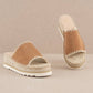The Vista Camel | Espadrille Platform Sandal