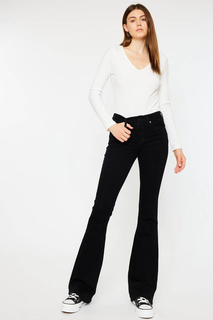 SALE All The Flare Black Jeans