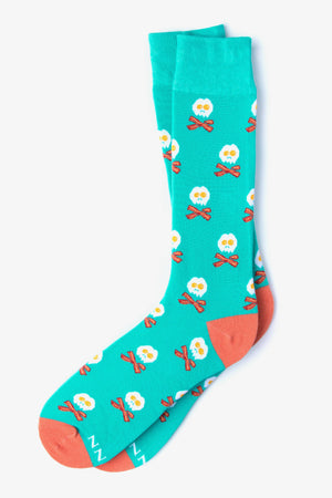 Bacon & Eggs Breakfast Carded Cotton Socks Alynn