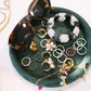 Bibi Stretch Bracelet - Black/White