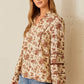 SALE Printed Floral Top