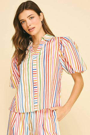 Summer Fun striped Blouse