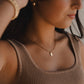 By Grace Mini Tag Necklace | Christian Jewelry