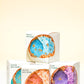 Turquoise Crystal Bath Bomb – Blue + Gold