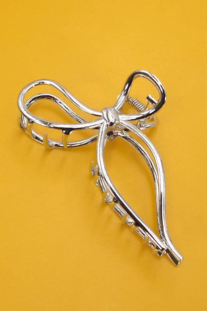 BOW HAIR CLAW CLIPS