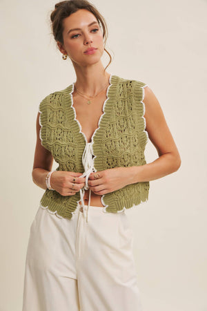 Crochet Vest Top
