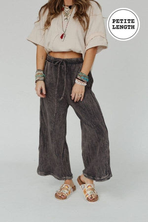 So Comfy Wide Leg Pant Cropped