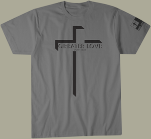 Greater Love Comfort Colors Christian Graphic Tee