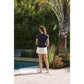 Navy Floral Knit Top