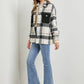 Take Me On A Hay Ride Plaid Shacket