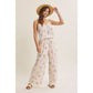 Carefree Summer Seashell Wide-Leg Pants