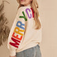 Oversized Merry Christmas Sweater