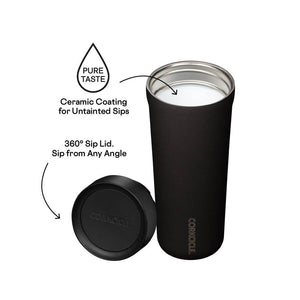 Commuter Cup - 17oz Walnut Wood