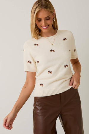 It Takes Two Acorn Sweater Top