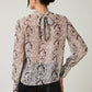 Printed Elegance Blouse