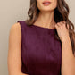 Faux Suede Mini Dress